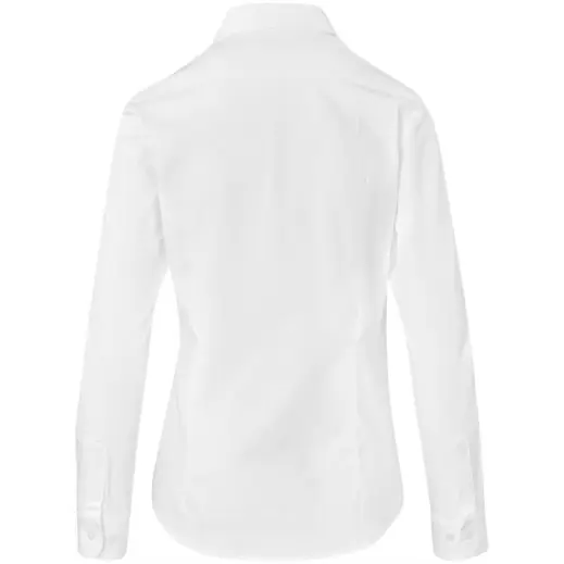 Ladies Long Sleeve Milano Shirt White Back